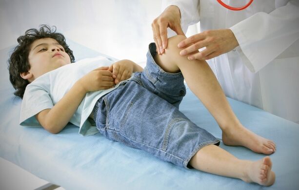 Artrosis de la articulación de la rodilla en niños